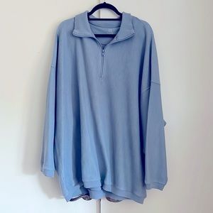 Aerie Courd Sweatshirt 3/4 zip